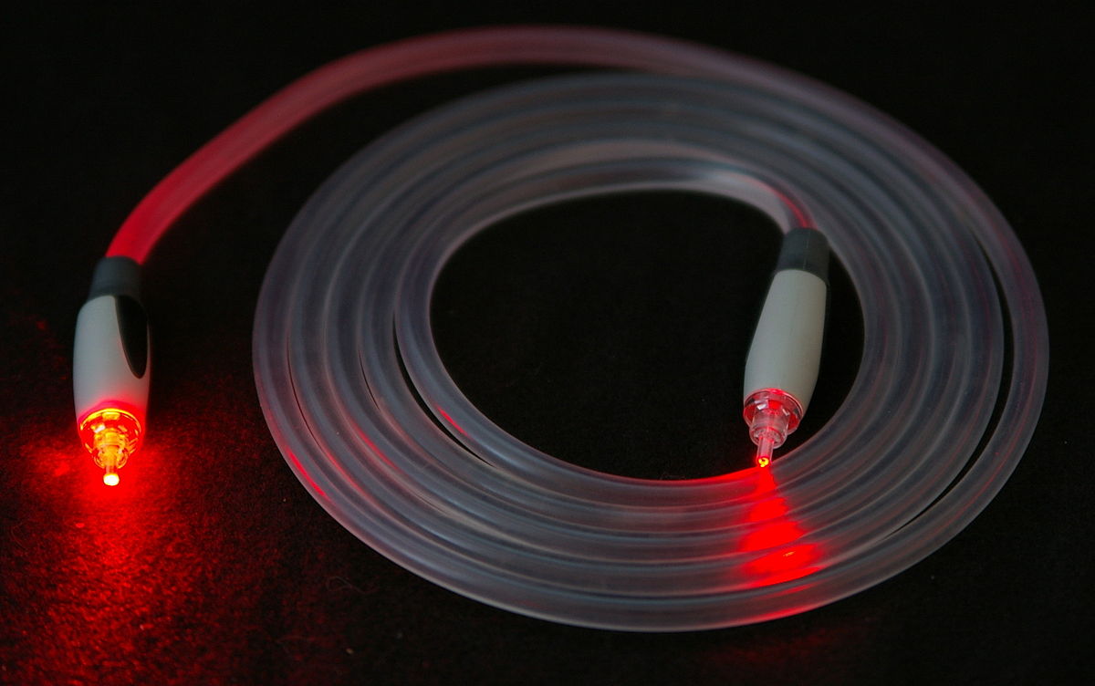 TOSLINK optical fiber cable